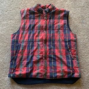 Gap‎ Mtn. Country Plaid Puffer Vest
